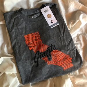Gray San Francisco Giants “Battern” T-Shirt ❤️